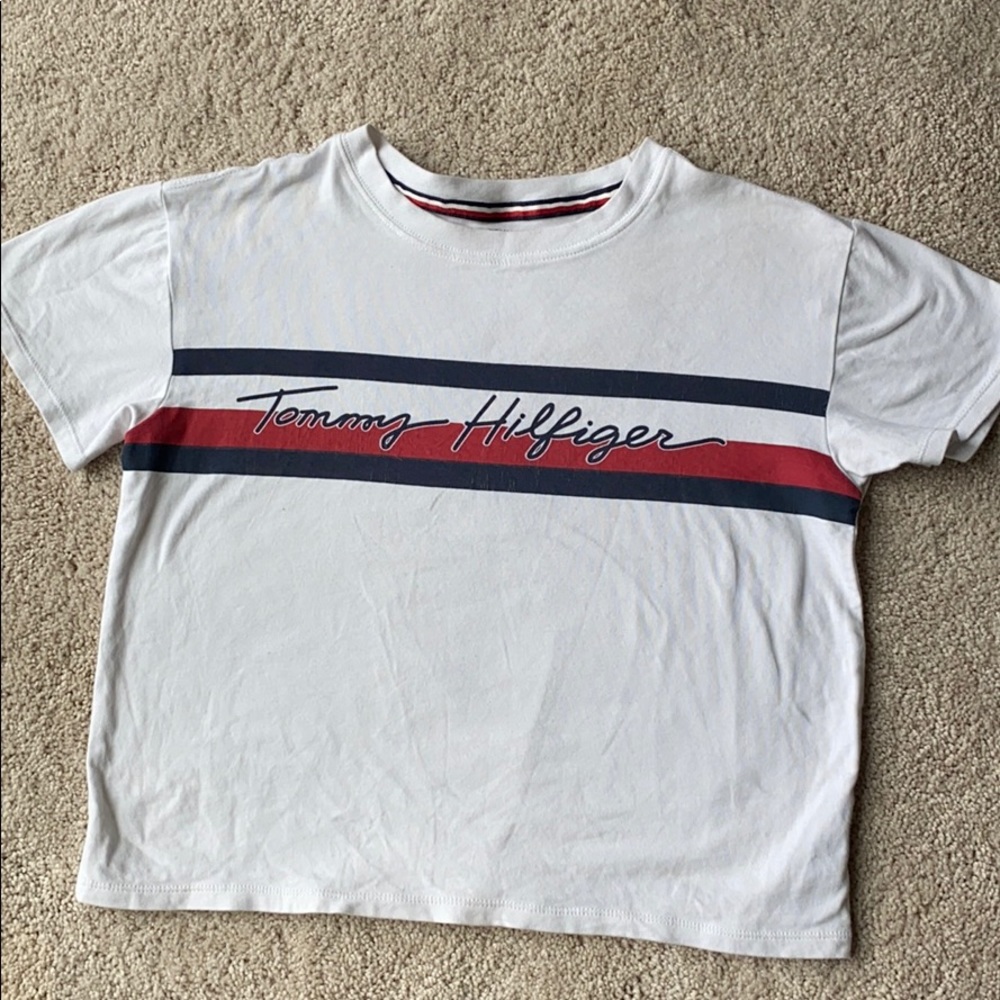 Tommy Hilfiger cropped t-shirt
